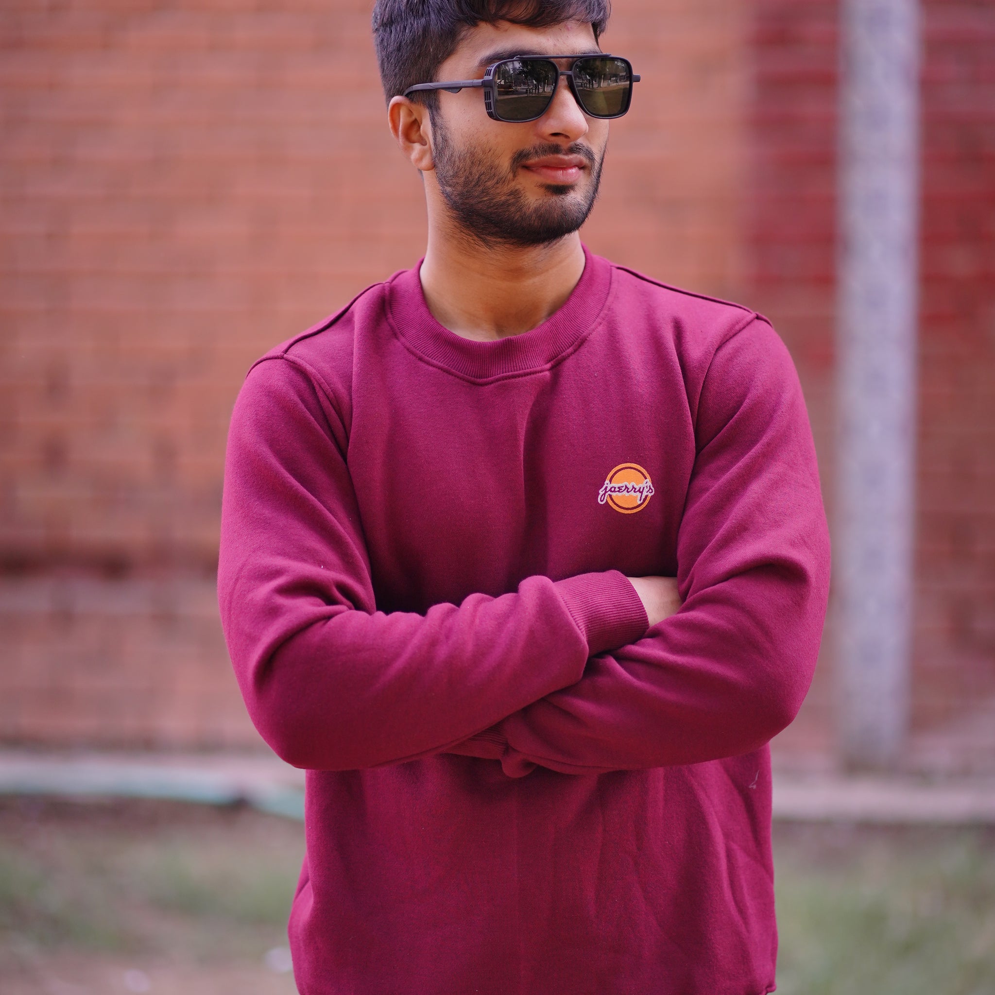 Jaerry's - Maroon Sweatshirt