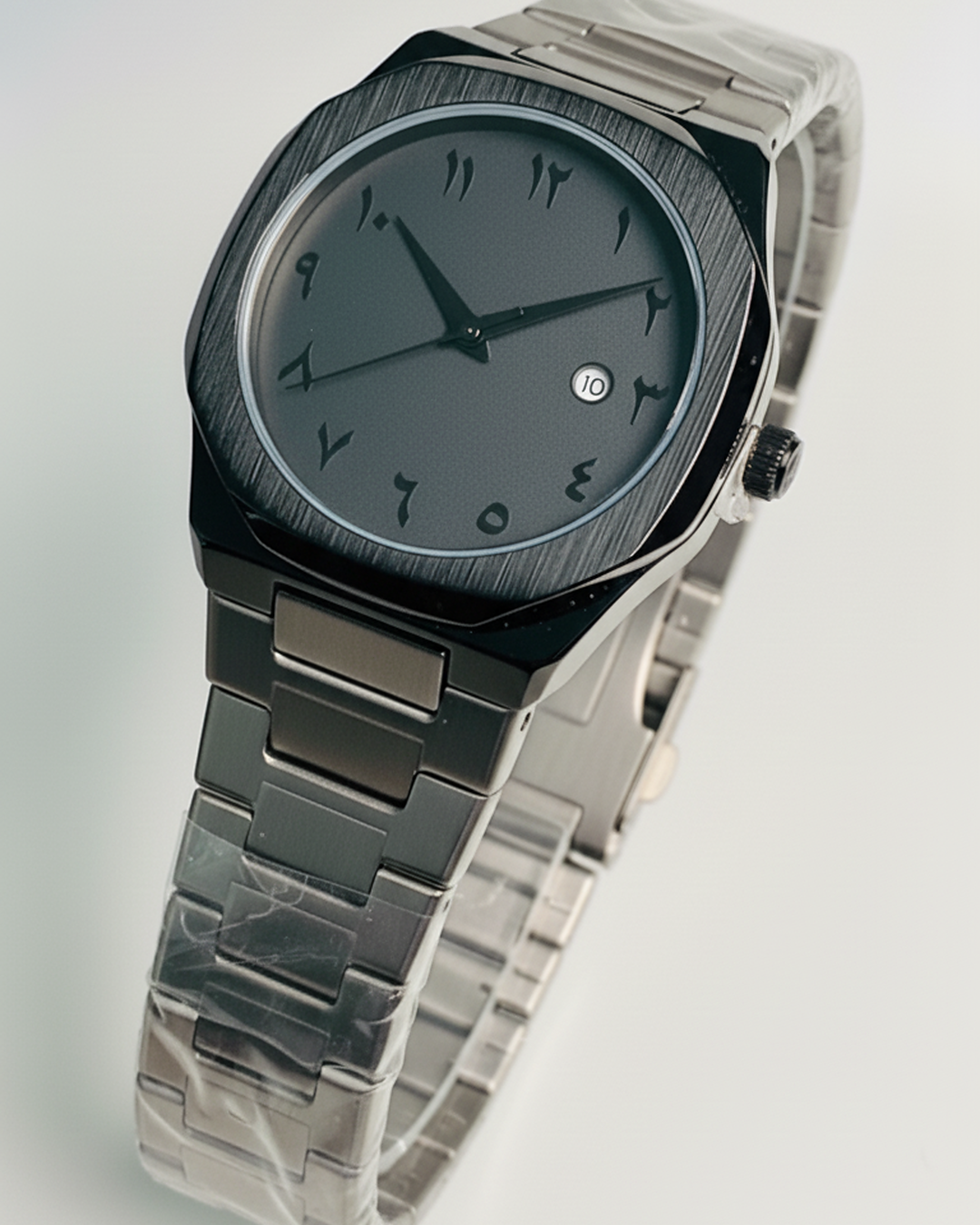 Timeless Arabic Dial Steel Edition