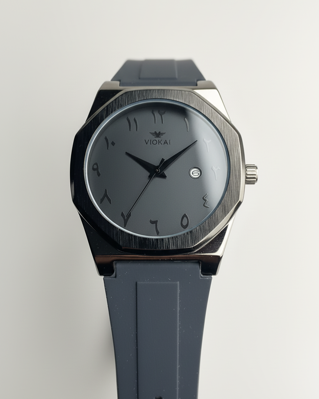 VIOKAI Stealth Arabic Dial Watch