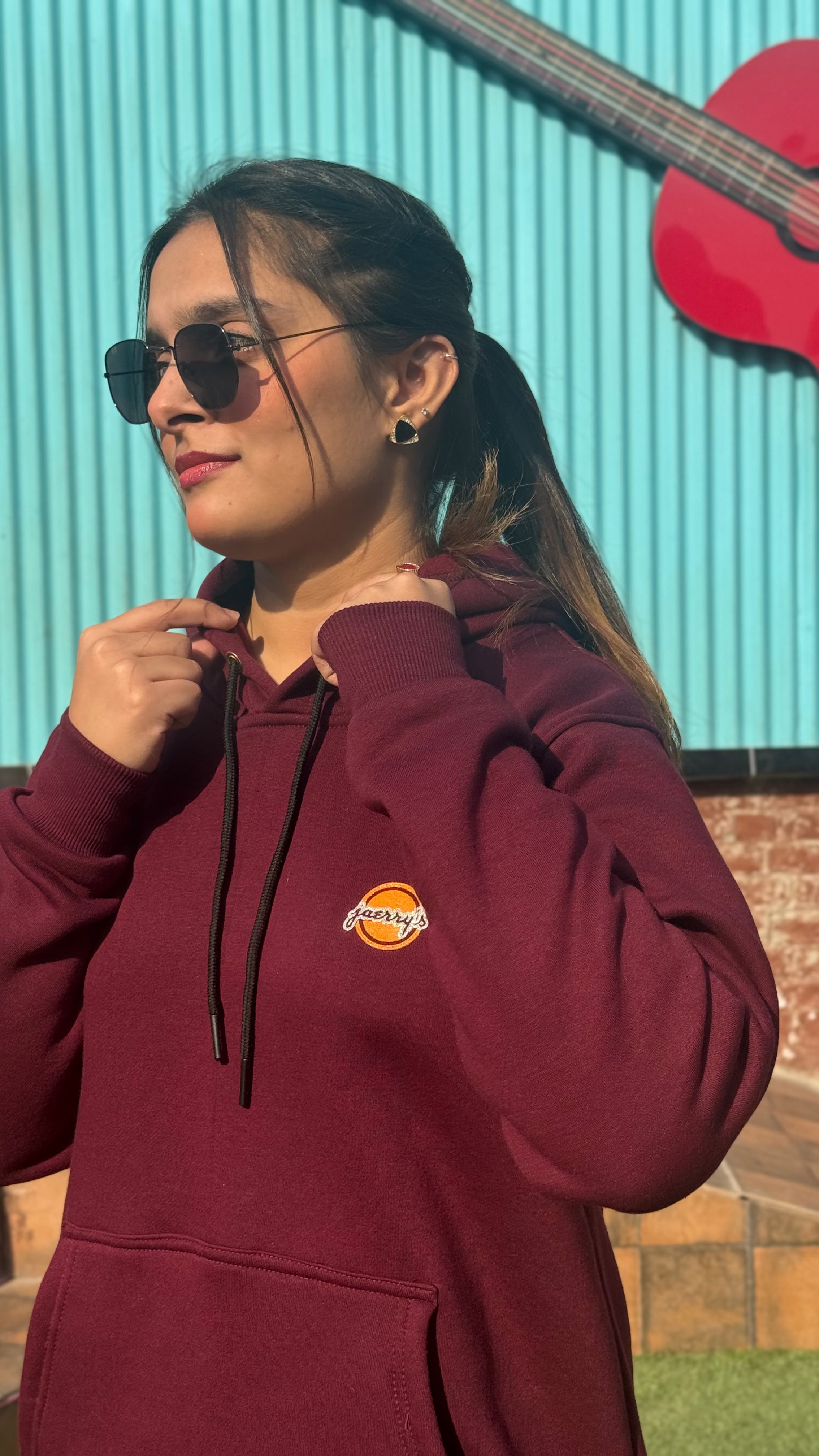 Jaerry's - Maroon Hoodie