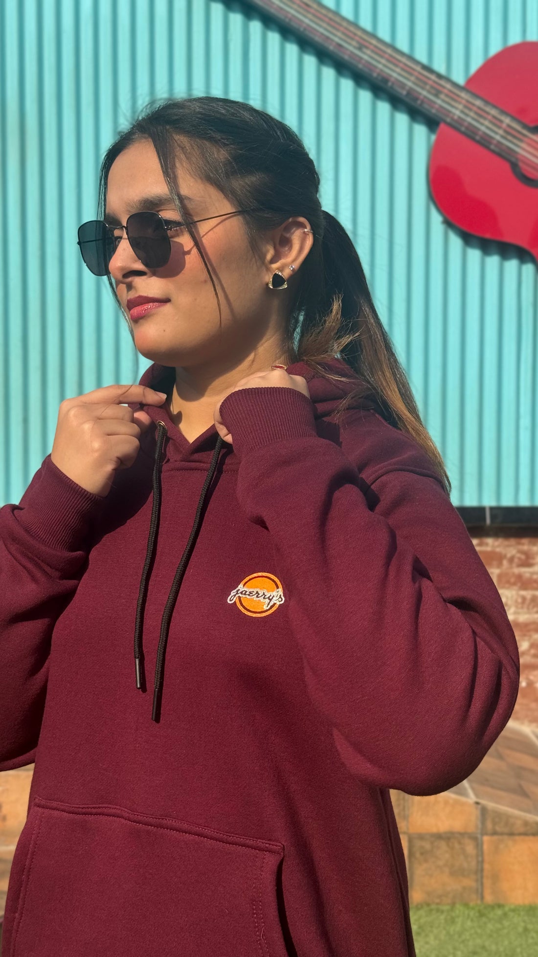Jaerry's - Maroon Hoodie - MESCALERO