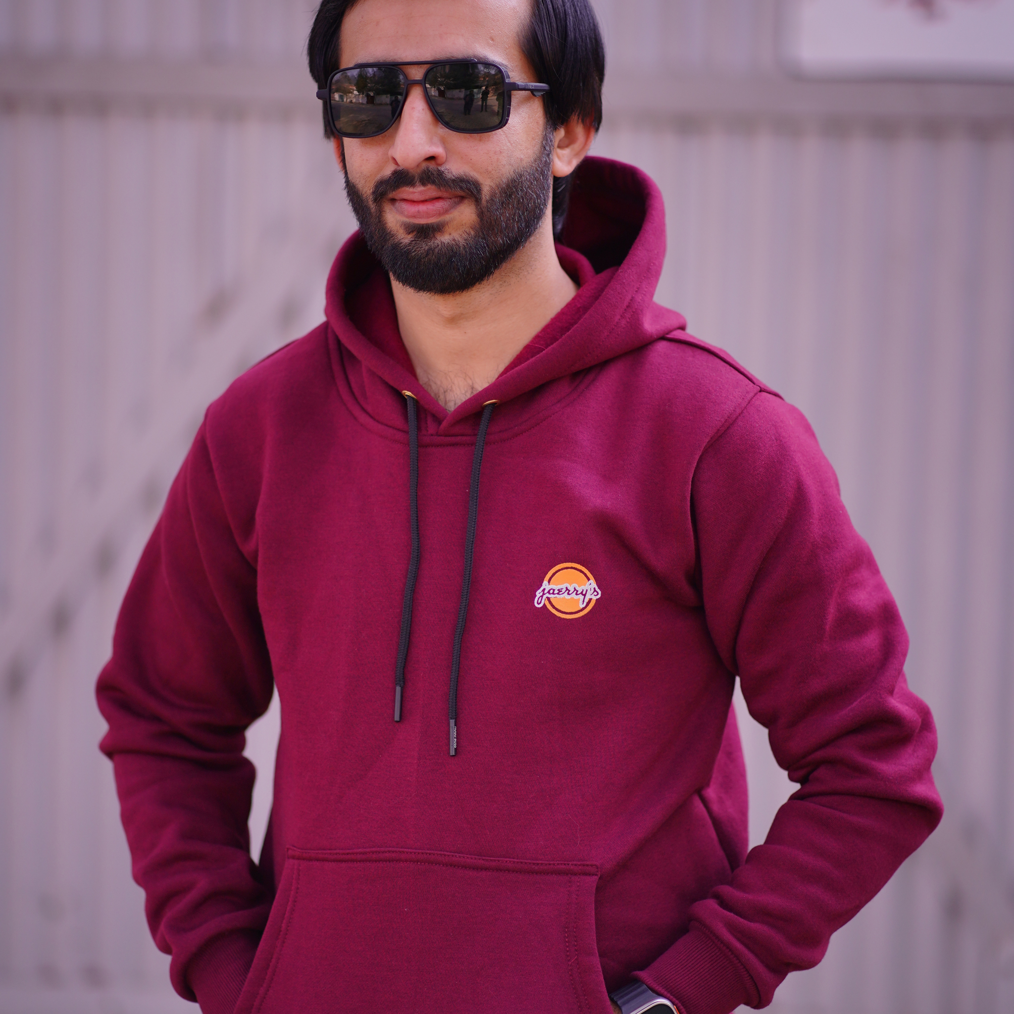 Jaerry's - Maroon Hoodie