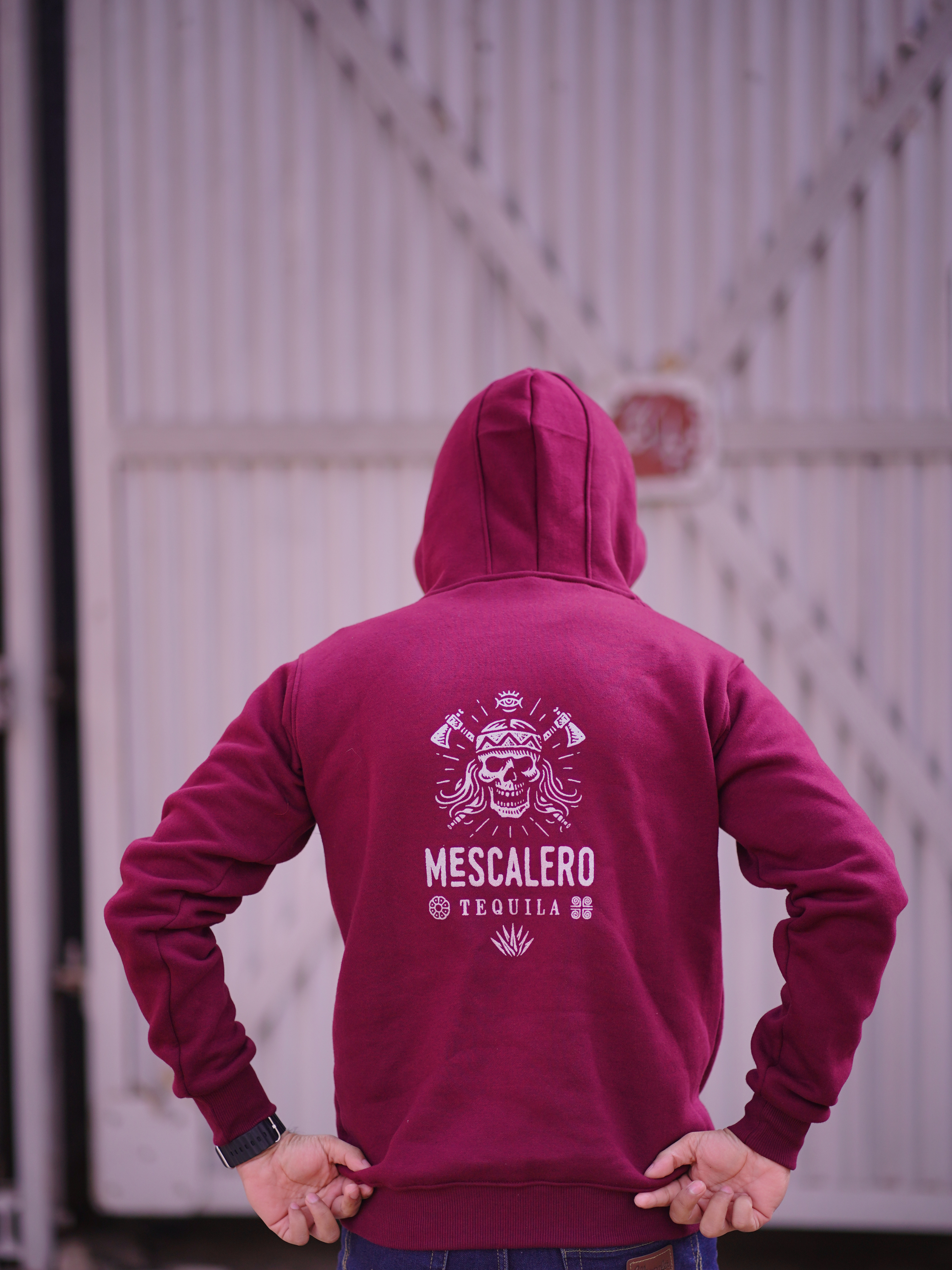 Jaerry's - Maroon Hoodie - MESCALERO